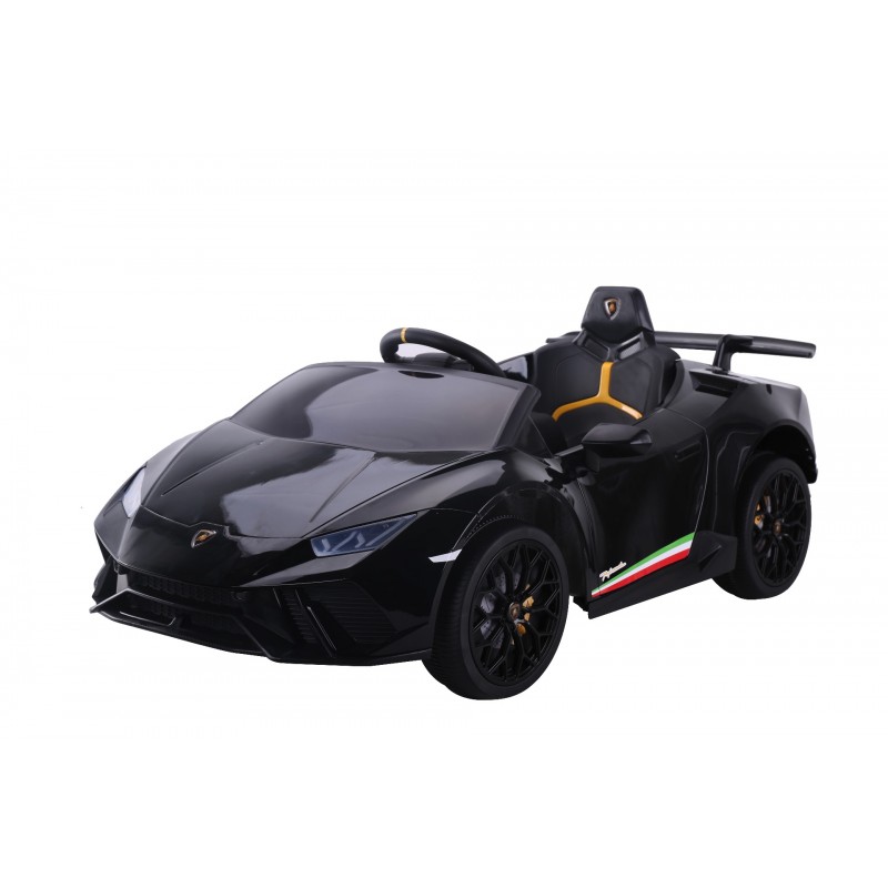 Auto Macchina Elettrica per Bambini 12V Lamborghini Huracán con Telecomando Porte apribili Led e suoni Mp3