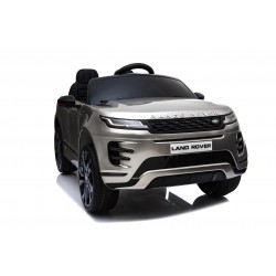 Auto Macchina Elettrica Range Rover Evoque 12V per Bambini sedile in pelle porte apribili Grigio metallizzato Con telecomando