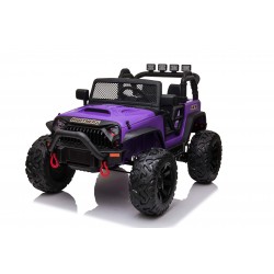 Auto Macchina Elettrica Fuoristrada Big Adventure 24V per Bambini 2 Posti Full Optional sedile in pelle telecomando porte apribi