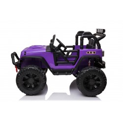 Auto Macchina Elettrica Fuoristrada Big Adventure 24V per Bambini 2 Posti Full Optional sedile in pelle telecomando porte apribi