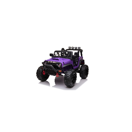 Auto Macchina Elettrica Fuoristrada Big Adventure 24V per Bambini 2 Posti Full Optional sedile in pelle telecomando porte apribi