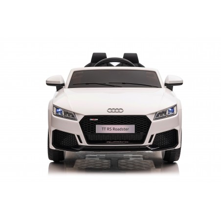 Auto Macchina Elettrica per Bambini 12V Audi TT RS Sedile Pelle con Telecomando