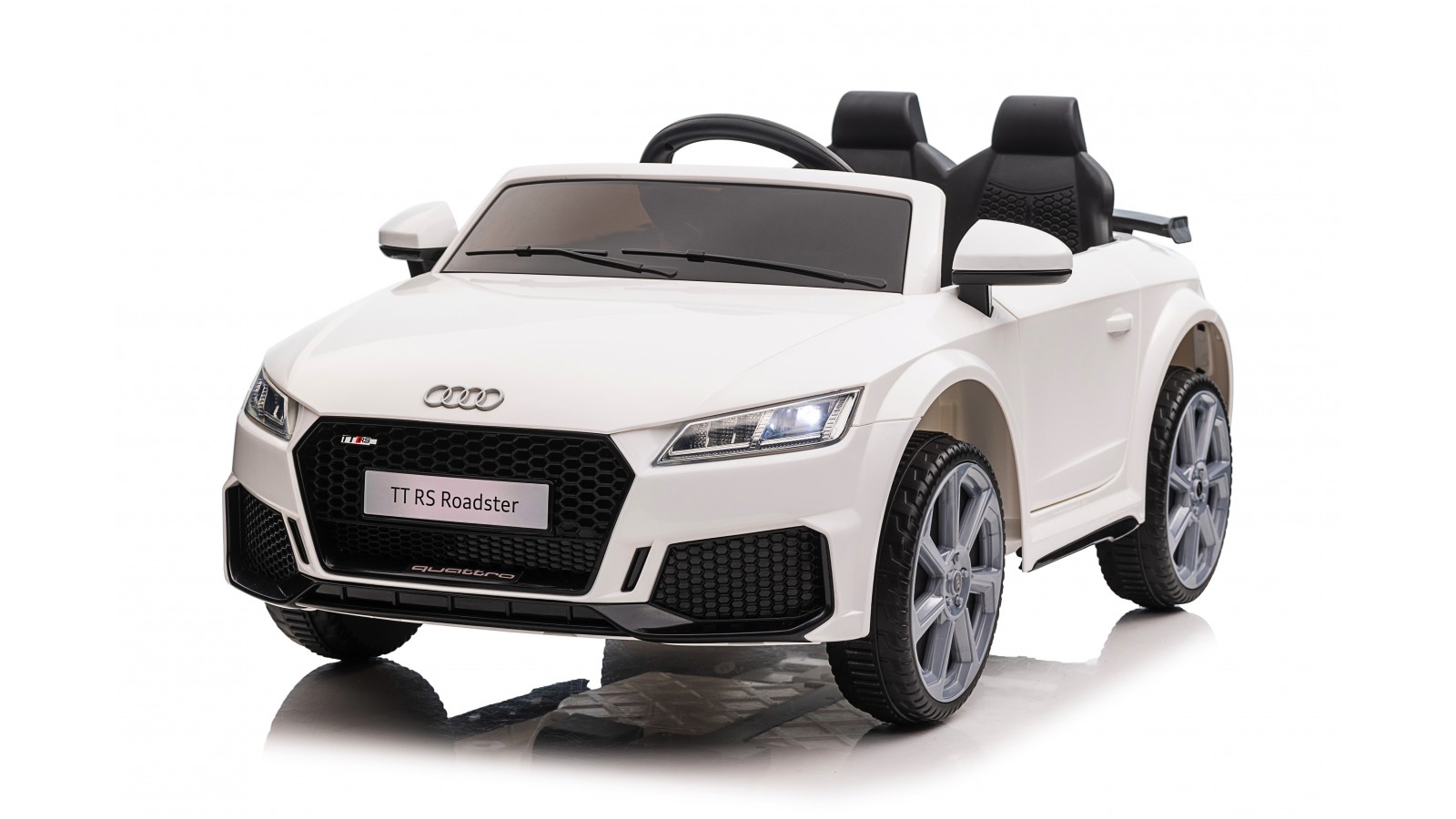 Auto Macchina Elettrica per Bambini 12V Audi TT RS Sedile Pelle con Telecomando