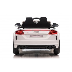 Auto Macchina Elettrica per Bambini 12V Audi TT RS Sedile Pelle con Telecomando