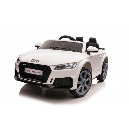 Auto Macchina Elettrica per Bambini 12V Audi TT RS Sedile Pelle con Telecomando