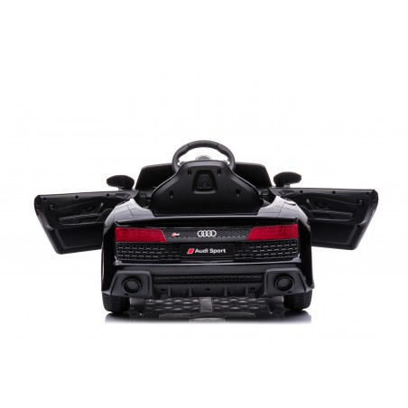 Auto Macchina Elettrica 12V NEW Audi R8 Spyder per Bambini Led MP3 con Telecomando Sedile in pelle Nera