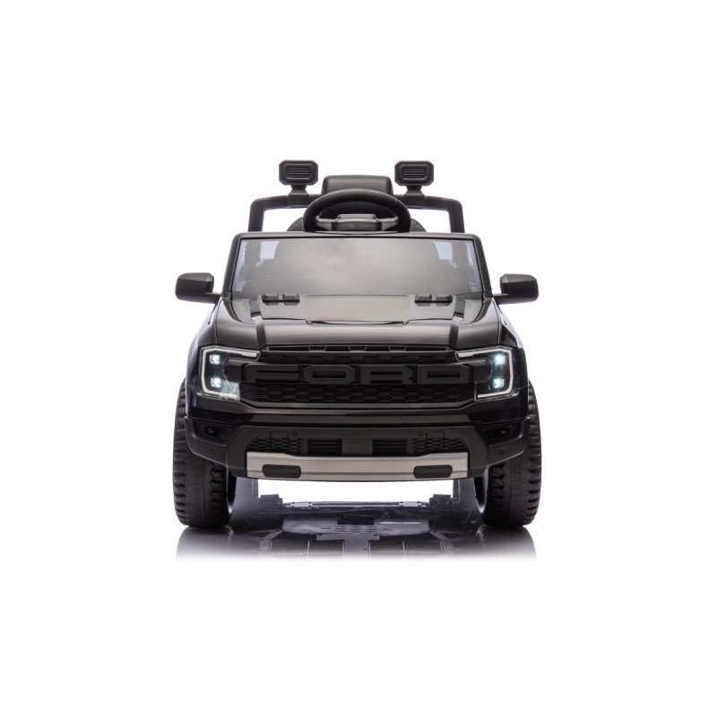 Auto Elettrica per Bambini Ford Ranger Raptor 12 Volt Ruote in Gomma Sedile in Pelle Porte Apribili e Telecomando e Tappetino