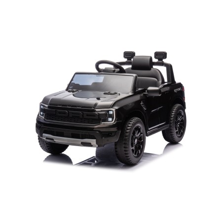 Auto Elettrica per Bambini Ford Ranger Raptor 12 Volt Ruote in Gomma Sedile in Pelle Porte Apribili e Telecomando e Tappetino