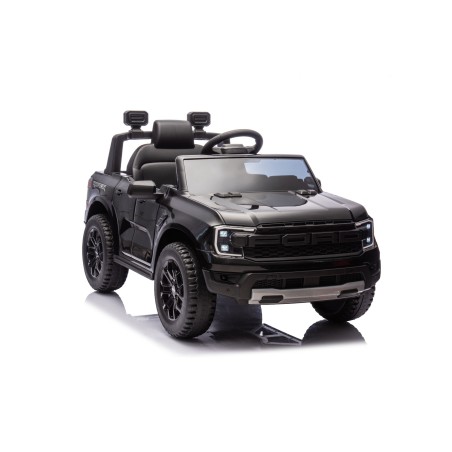 Auto Elettrica per Bambini Ford Ranger Raptor 12 Volt Ruote in Gomma Sedile in Pelle Porte Apribili e Telecomando e Tappetino