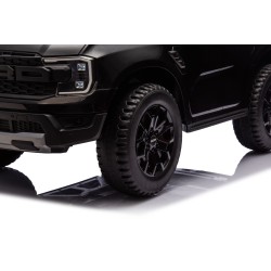 Auto Elettrica per Bambini Ford Ranger Raptor 12 Volt Ruote in Gomma Sedile in Pelle Porte Apribili e Telecomando e Tappetino