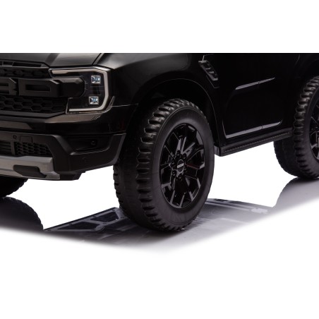 Auto Elettrica per Bambini Ford Ranger Raptor 12 Volt Ruote in Gomma Sedile in Pelle Porte Apribili e Telecomando e Tappetino