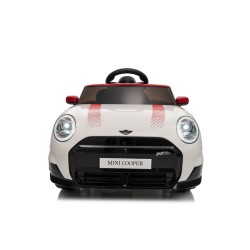 Auto Elettrica per Bambini Mini Cooper S Cabrio 12V Ruote in Full Optional Sedile in Pelle Porte Apribili Telecomando Tappetino
