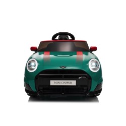 Auto Elettrica per Bambini Mini Cooper S Cabrio 12V Ruote in Full Optional Sedile in Pelle Porte Apribili Telecomando Tappetino