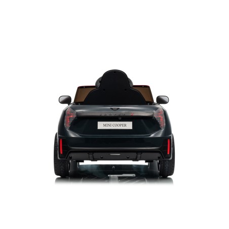 Auto Elettrica per Bambini Mini Cooper S Cabrio 12V Ruote in Full Optional Sedile in Pelle Porte Apribili Telecomando Tappetino