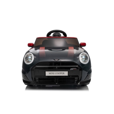 Auto Elettrica per Bambini Mini Cooper S Cabrio 12V Ruote in Full Optional Sedile in Pelle Porte Apribili Telecomando Tappetino