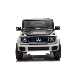 Auto Elettrica per Bambini  Mercedes EQG 63 Concept 12V Ruote in Gomma Full Optional Sedile Pelle Porte Apribili Telecomando
