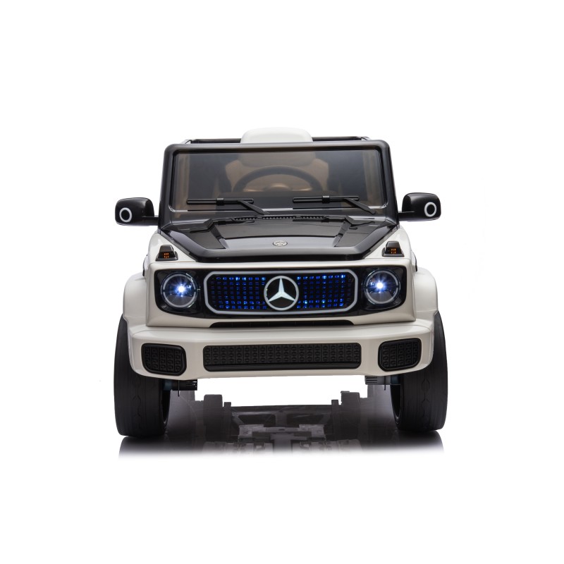 Auto Elettrica per Bambini Mercedes EQG 63 Concept 12V Ruote in Gomma Full Optional Sedile Pelle Porte Apribili Telecomando Auto Elettrica per Bambini Mercedes EQG 63 Concept 12V Ruote in Gomma Full Optional Sedile Pelle Porte Apribili Telecomando