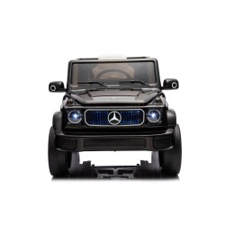 Auto Elettrica per Bambini  Mercedes EQG 63 Concept 12V Ruote in Gomma Full Optional Sedile Pelle Porte Apribili Telecomando