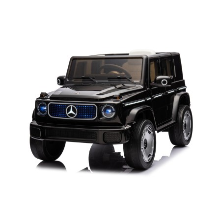 Auto Elettrica per Bambini  Mercedes EQG 63 Concept 12V Ruote in Gomma Full Optional Sedile Pelle Porte Apribili Telecomando