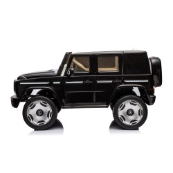 Auto Elettrica per Bambini  Mercedes EQG 63 Concept 12V Ruote in Gomma Full Optional Sedile Pelle Porte Apribili Telecomando