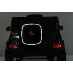 Auto Elettrica per Bambini  Mercedes EQG 63 Concept 12V Ruote in Gomma Full Optional Sedile Pelle Porte Apribili Telecomando