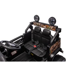 Auto Elettrica per Bambini Jeep Toyota Fj Cruiser 12V Ruote in Gomma Full Optional Sedile Pelle Porte Apribili Telecomando