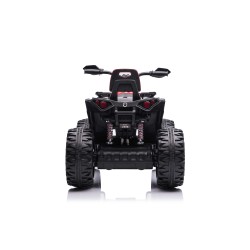 Quad Elettrico per Bambini 12V ATV Off-Road 4 x 4 Motori 12v Batteria Potenziata 14AH Sospensioni Rosso