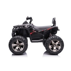 Quad Elettrico per Bambini 12V ATV Off-Road 4 x 4 Motori 12v Batteria Potenziata 14AH Sospensioni