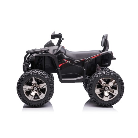 Quad Elettrico per Bambini 12V ATV Off-Road 4 x 4 Motori 12v Batteria Potenziata 14AH Sospensioni