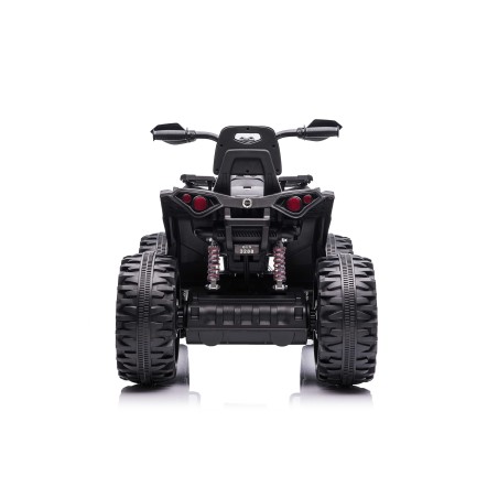 Quad Elettrico per Bambini 12V ATV Off-Road 4 x 4 Motori 12v Batteria Potenziata 14AH Sospensioni