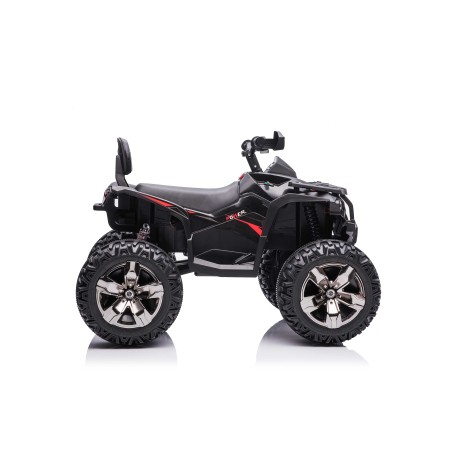 Quad Elettrico per Bambini 12V ATV Off-Road 4 x 4 Motori 12v Batteria Potenziata 14AH Sospensioni