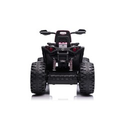 Quad Elettrico per Bambini 12V ATV Off-Road 4 x 4 Motori 12v Batteria Potenziata 14AH Sospensioni Rosa