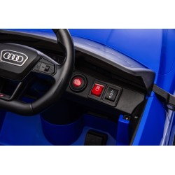 Auto Macchina Elettrica per Bambini 12V Audi SQ8 e-tron Sedile Pelle con Telecomando Cintura di Sicurezza Porte Apribili Grigia