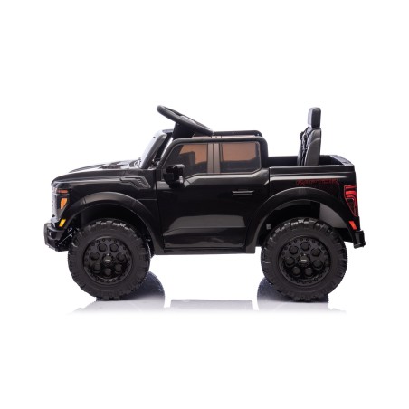 Auto Elettrica Bambini Ford Raptor 12V con Telecomando Porte Apribili, Bluetooth Luci LED e Tappetini