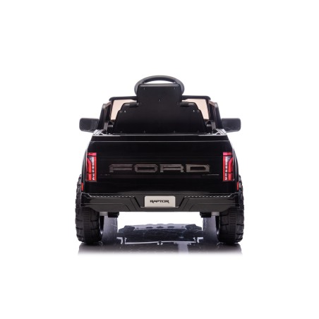 Auto Elettrica Bambini Ford Raptor 12V con Telecomando Porte Apribili, Bluetooth Luci LED e Tappetini