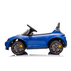 copy of Auto Elettrica Bambini 12V Porsche Taycan Turbo S con Telecomando Porte Apribili, Bluetooth Luci LED e Tappetini Blue