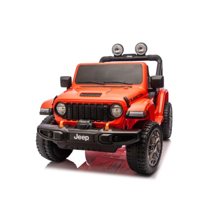 Auto Macchina Elettrica NEW Jeep Wrangler Rubicon 12V per Bambini porte apribili Con telecomando Full accessori Tappetini