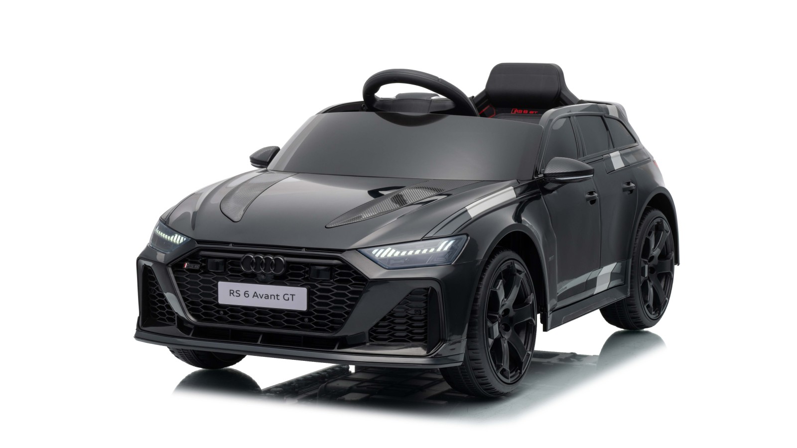 Auto Macchina Elettrica per Bambini 12V Audi RS6 Avant GT con Telecomando Bluetooth