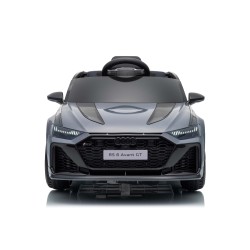 Auto Macchina Elettrica per Bambini 12V Audi RS6 Avant GT con Telecomando Bluetooth Grigia
