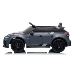 Auto Macchina Elettrica per Bambini 12V Audi RS6 Avant GT con Telecomando Bluetooth Grigia