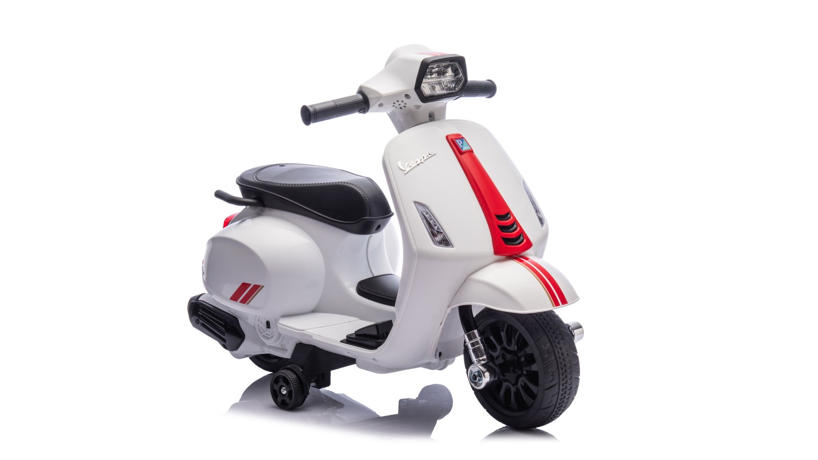 Mini Vespa Sprint Elettrica per Bambini 6V Licenza Ufficiale Piaggio, Luci LED suono Clacson