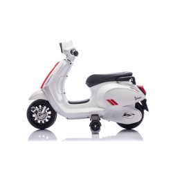 Mini Vespa Sprint Elettrica per Bambini 6V Licenza Ufficiale Piaggio, Luci LED suono Clacson