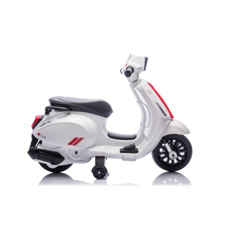 Mini Vespa Sprint Elettrica per Bambini 6V Licenza Ufficiale Piaggio, Luci LED suono Clacson