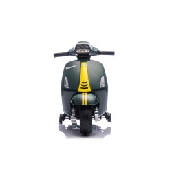Mini Vespa Sprint Elettrica per Bambini 6V Licenza Ufficiale Piaggio, Luci LED suono Clacson Green