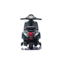 Mini Vespa Sprint Elettrica per Bambini 6V Licenza Ufficiale Piaggio, Luci LED suono Clacson Green