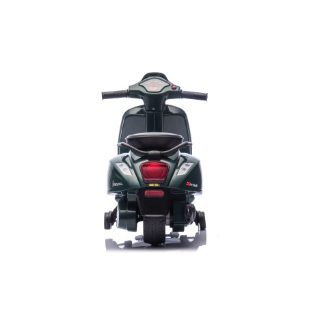 Mini Vespa Sprint Elettrica per Bambini 6V Licenza Ufficiale Piaggio, Luci LED suono Clacson Green