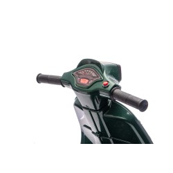Mini Vespa Sprint Elettrica per Bambini 6V Licenza Ufficiale Piaggio, Luci LED suono Clacson Green