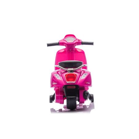 Mini Vespa Sprint Elettrica per Bambini 6V Licenza Ufficiale Piaggio, Luci LED suono Clacson Rosa