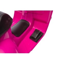 Mini Vespa Sprint Elettrica per Bambini 6V Licenza Ufficiale Piaggio, Luci LED suono Clacson Rosa