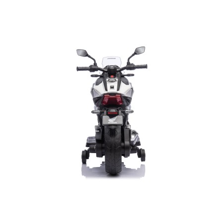 Moto Elettrica per Bambini Honda NC750X 12V Con Luci LED, MP3, USB e Avvio One-Click 3-6 Anni